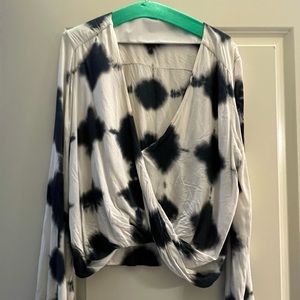 Tie Dye Blue Life Top or Coverup